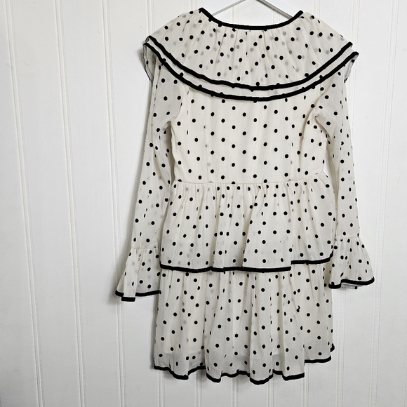 Polka Dot Ruffle Dress - Picture 7 of 14